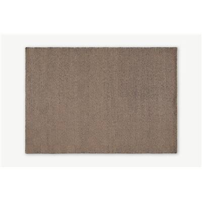 Bamburg tapis laine gris charbon 160x230