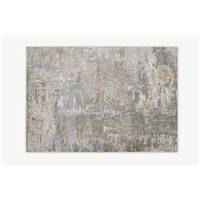 Epicoco tapis viscose vert et bleu fonc