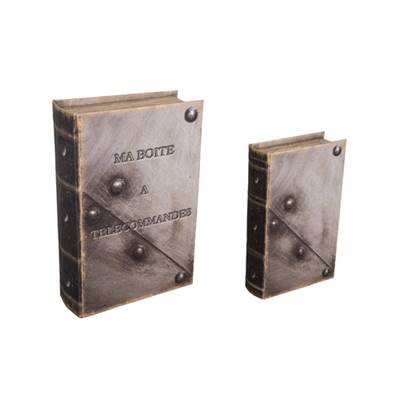Set 2 boîtes livres indus pour télécommande