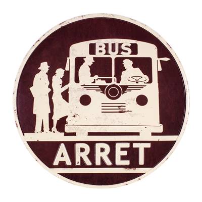 Panneau Arrêt de bus