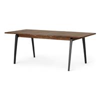 Lucien table extensible bois de manguier fonc