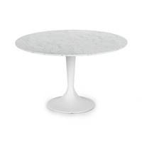 Nadara plateau de table en marbre blanc ø120