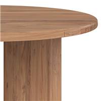 Andria table ronde en bois de teck recyclé 4pers. Ø120