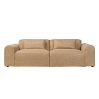 Aramis canapé 3 places en tissu tweed jaune miami