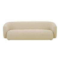 Vico canapé 3 places en tissu tweed sable