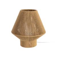 Razzo lampe de table en corde de papier naturel H26cm