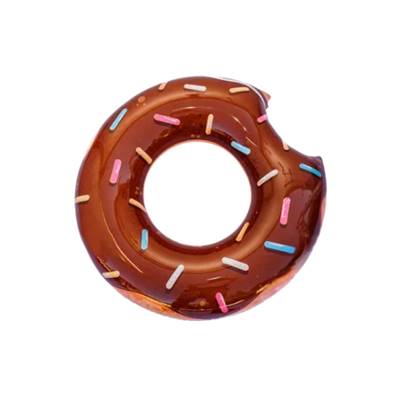 Homer bouée gonflable donut marron Ø60cm