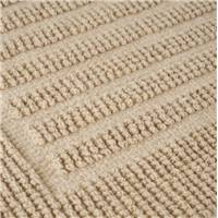 Roucas tapis de bain en coton beige 60x40