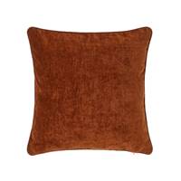 Velveteen coussin Velours Brun 45x45