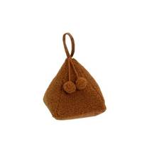 Ouideco cale-porte forme triangle marron