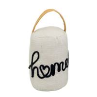 Home cale-porte en polyester blanc