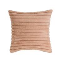 Century coussin velours beige 45x45