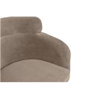 Baita tabouret de bar velours beige
