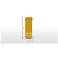 Sensé poubelle automatique à capteur jaune 50L