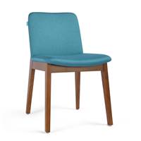 Lena chaise Vert canard Frne fonc