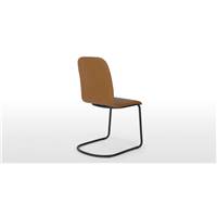 Cata chaise cuir brun