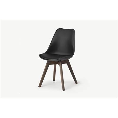 Deon chaise noire et bois