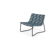 Lucierne fauteuil tisse tons de bleu et vert
