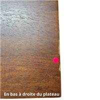 Hedra commode bois de manguier laiton