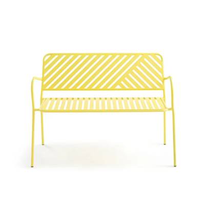 Blozingo Banc d'extérieur en métal