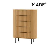 Tambo commode chêne et noir