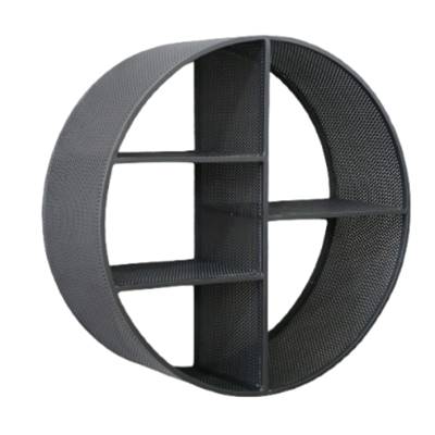 Little étagère ronde en métal 50cm