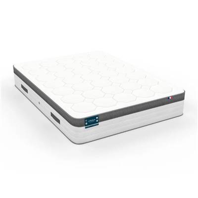 Adovli matelas 200x200 ressorts et mémoire de forme