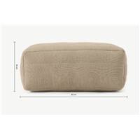 Gus coussin de sol avoine