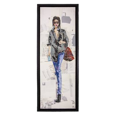 Tableau papier collé