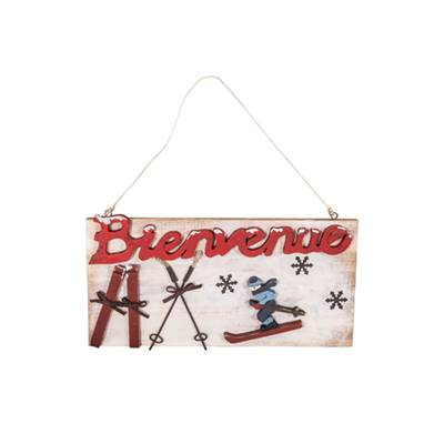 Panneau de porte BIENVENUE