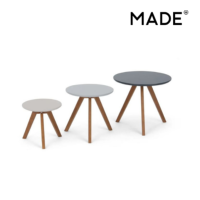 Orion tables d'appoints gris