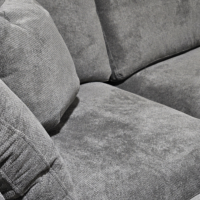 Wayne canapé 2-3 places réversibles en tissu gris foncé