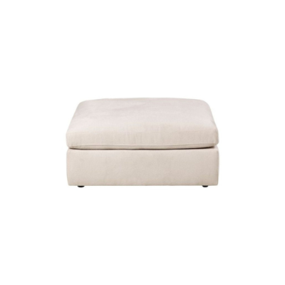 Wayne pouf pour canapé en tissu sable