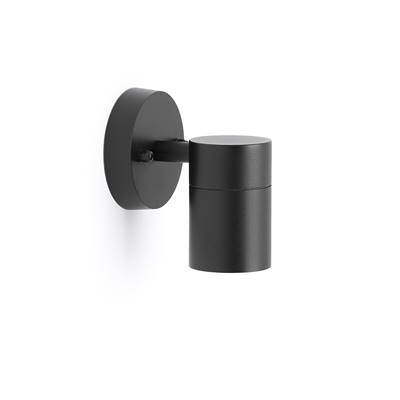 Aleria applique murale en aluminium noir extérieur