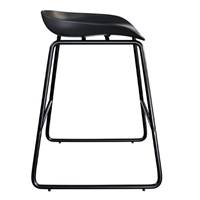 Otac tabouret de bar noir H65 cm