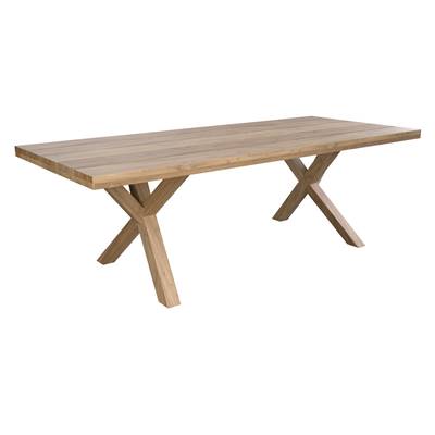 Dubai table de jardin en bois de teck massif 240