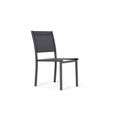 Nice chaise alu anthracite