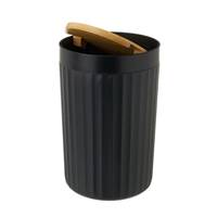 Pritta poubelle 5L en bambou noir