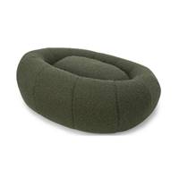 Snooz panier pour animaux en tissu bouclé kaki