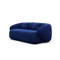 Taigano canapé 2 places en velours bleu foncé