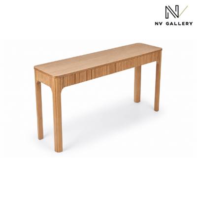 Rivelle console en bois de chêne naturel L115cm