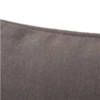 Antelina coussin en toile gris 45x45