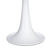Nessa lampe de table donuts champignon blanc H25cm