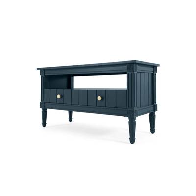 Bourbon meuble TV vintage bleu foncé