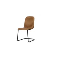 Cata chaise cuir brun