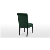 Hoverton chaise velours vert sapin