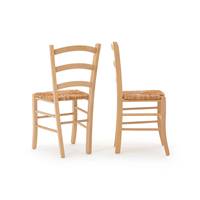 Pexine chaise paysanne brut