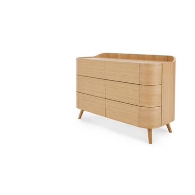 Odie commode large chêne