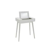 Miji coiffeuse bureau d'appoint blanc
