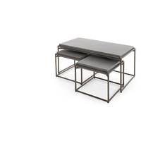 Zurn tables basses gigognes bton